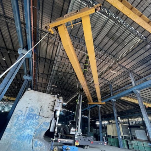 ติดตั้งเครนไฟฟ้า 20 ตัน ติดตั้งเครนไฟฟ้า 20 ตัน